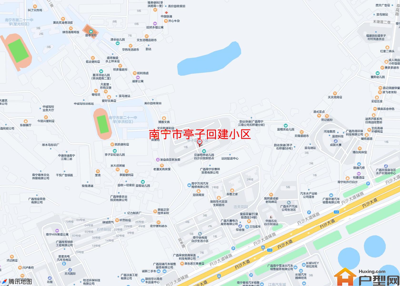 亭子回建小区小区 - 户型网