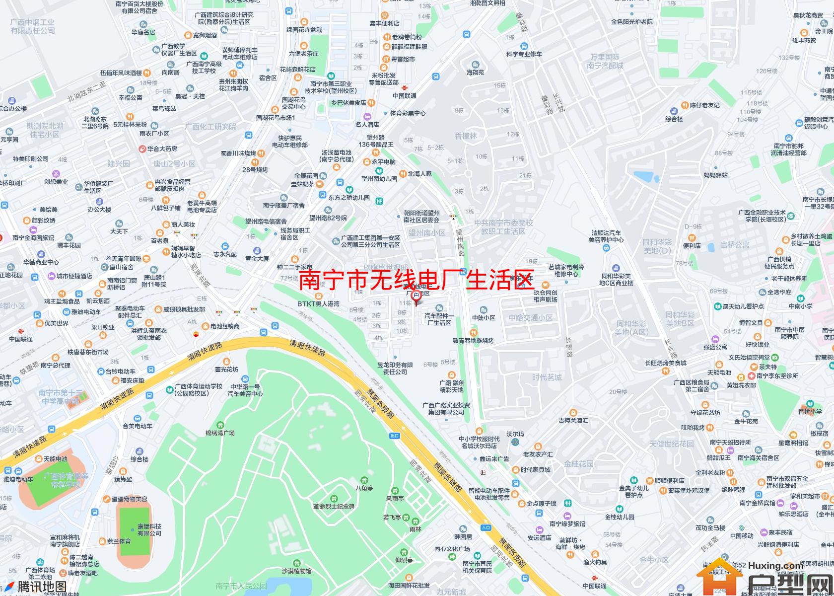 无线电厂生活区小区 - 户型网