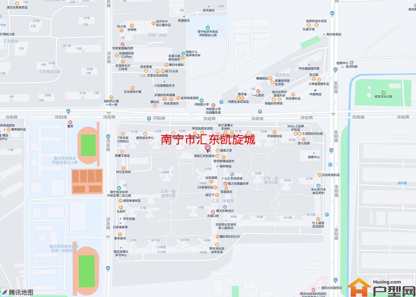 汇东凯旋城小区 - 户型网