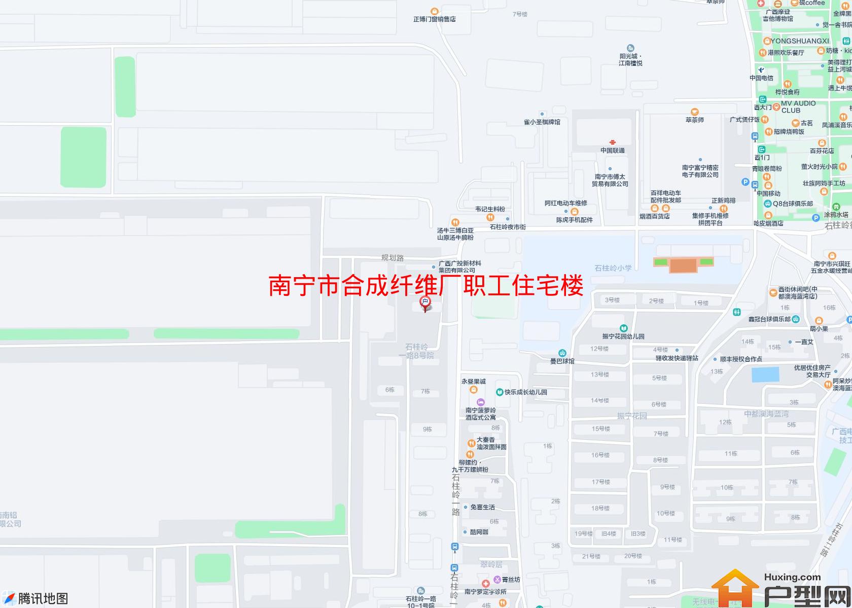 合成纤维厂职工住宅楼小区 - 户型网