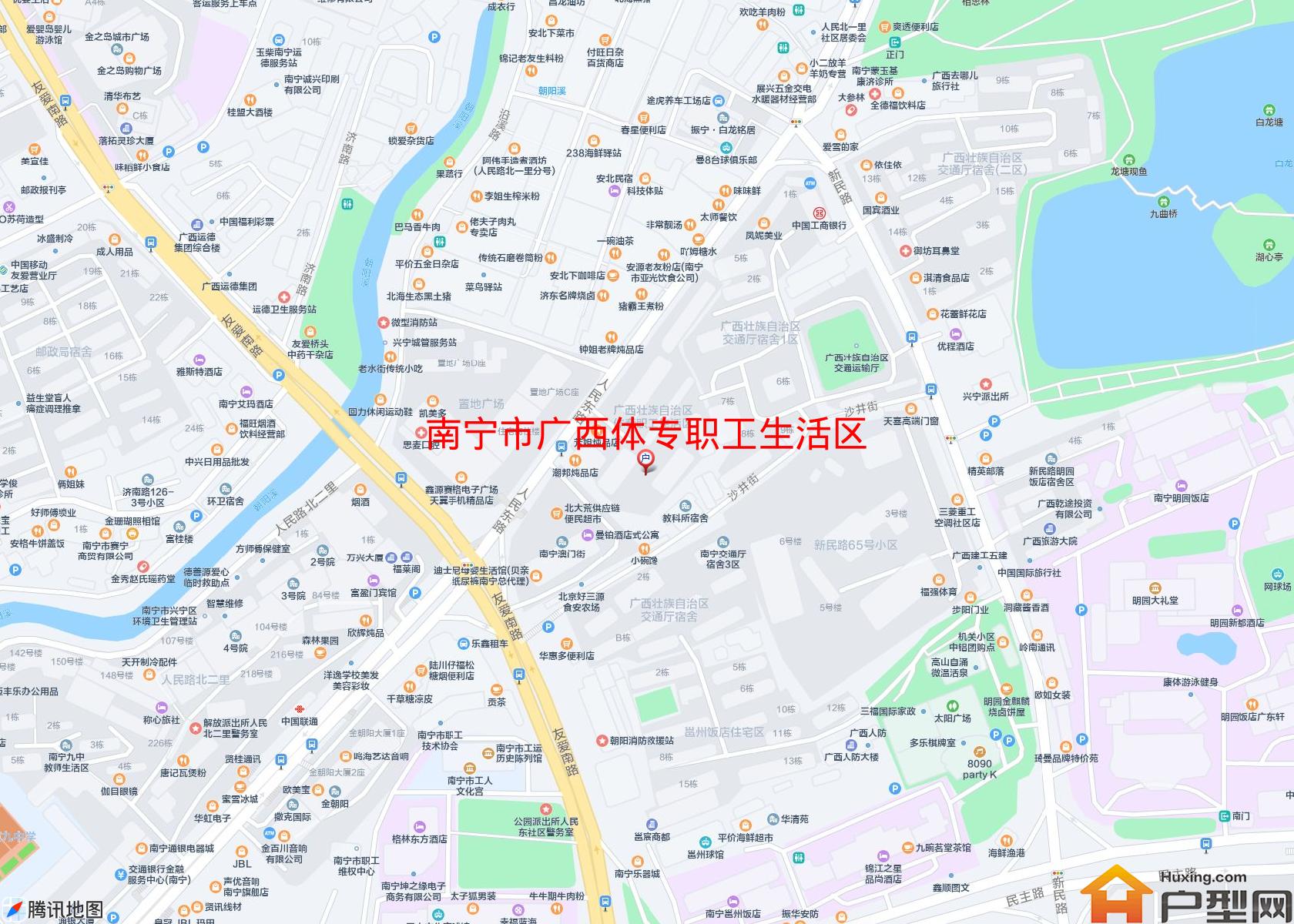 广西体专职工生活区小区 - 户型网