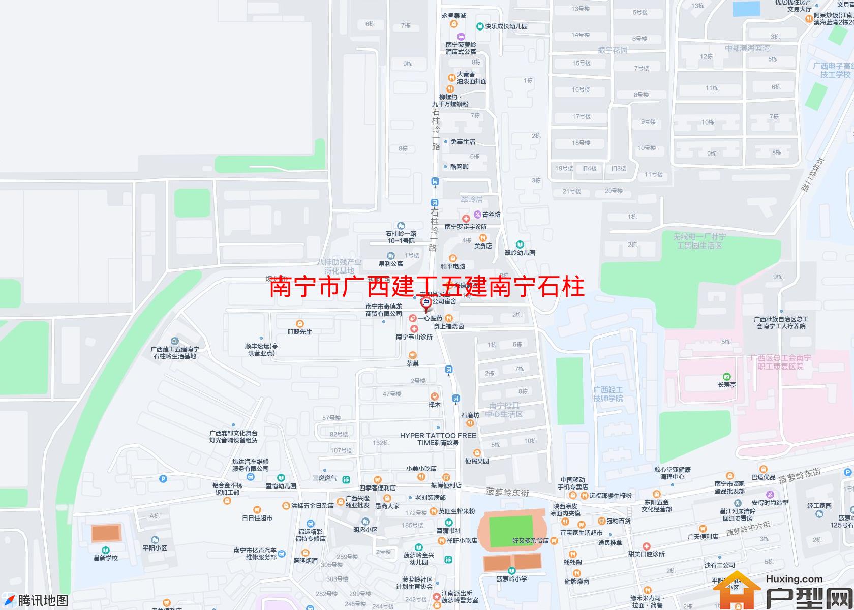 广西建工五建南宁石柱岭生活基地小区 - 户型网