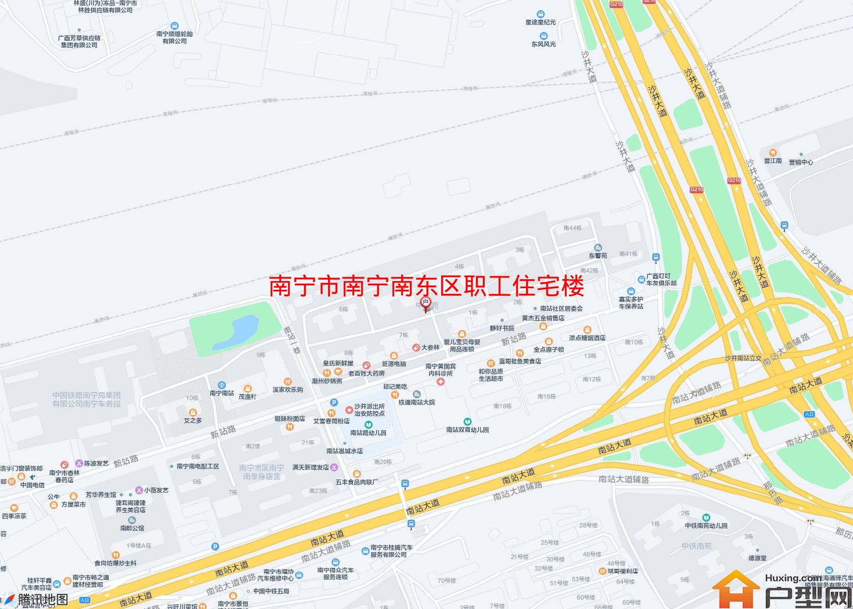 南宁南东区职工住宅楼1期小区 - 户型网