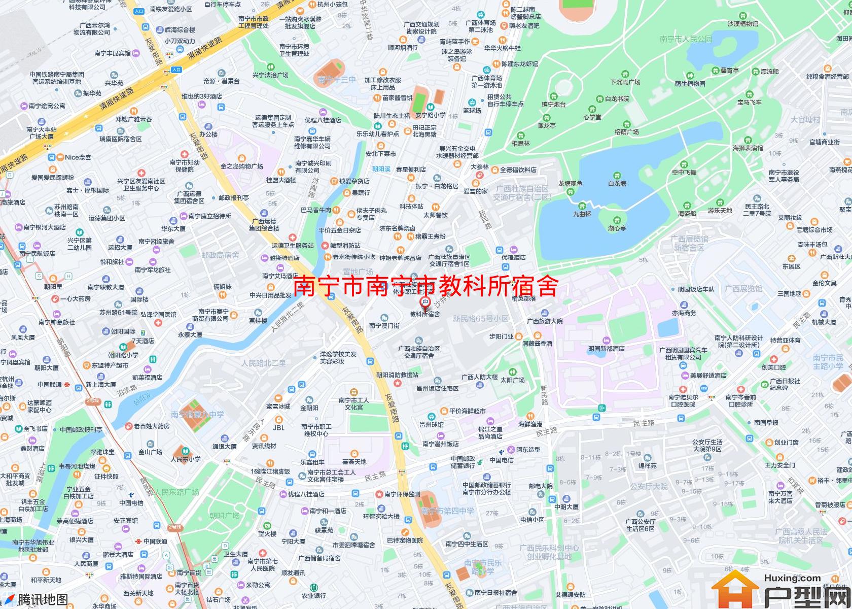 南宁市教科所宿舍小区 - 户型网