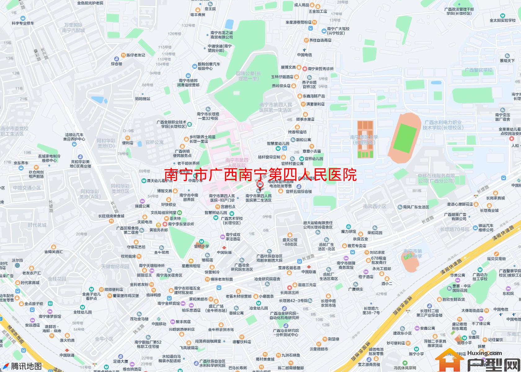 广西南宁第四人民医院第二生活区小区 - 户型网