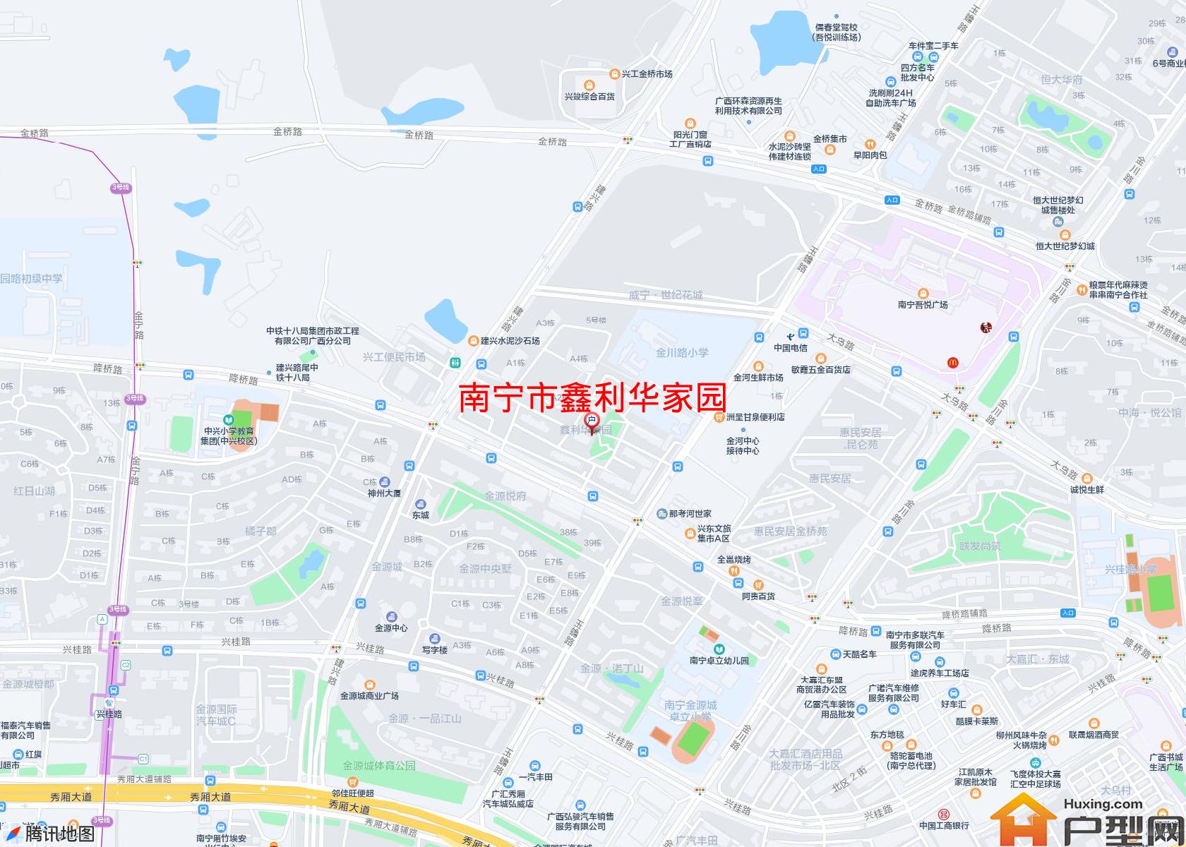 鑫利华家园小区 - 户型网