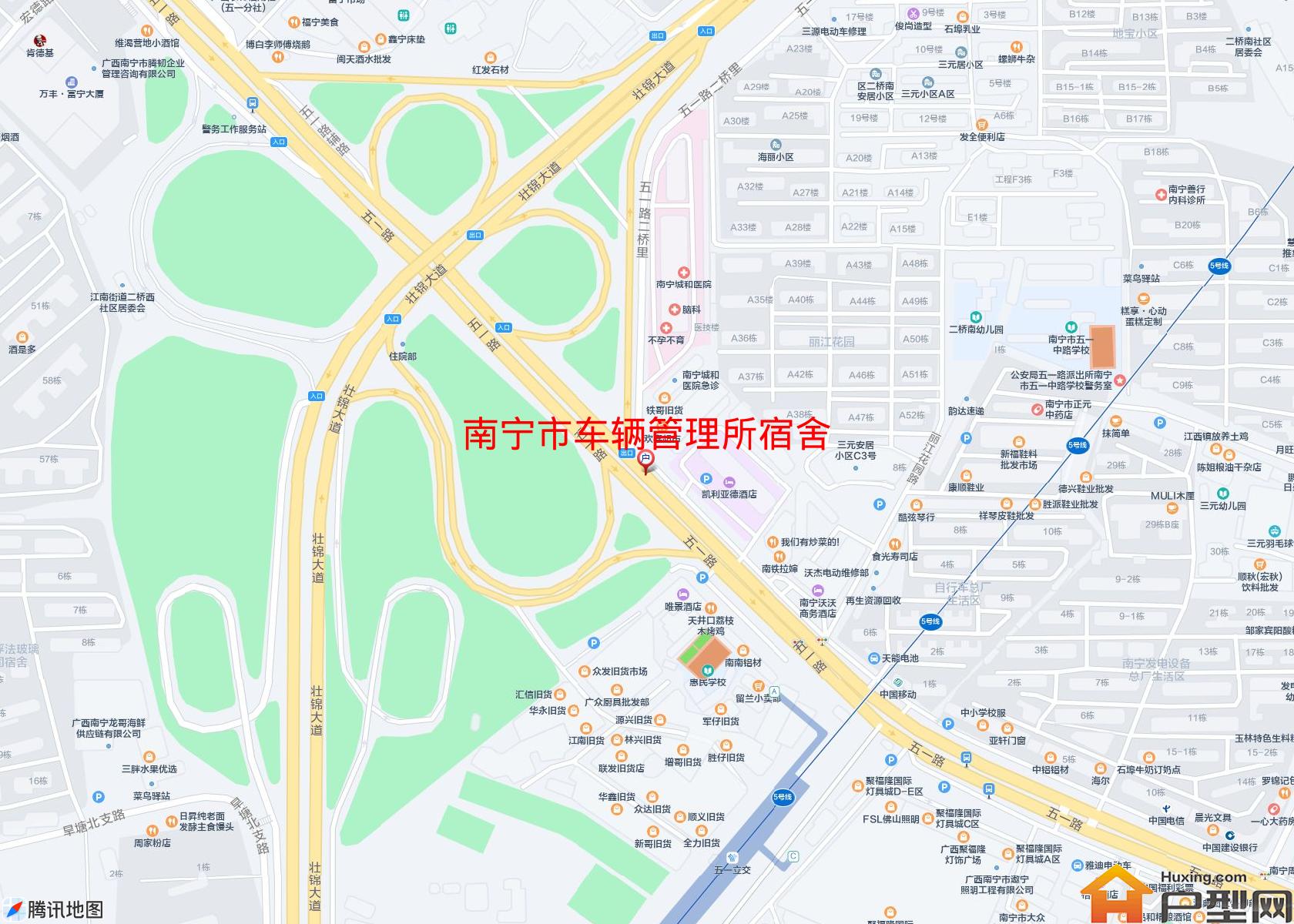 车辆管理所宿舍小区 - 户型网