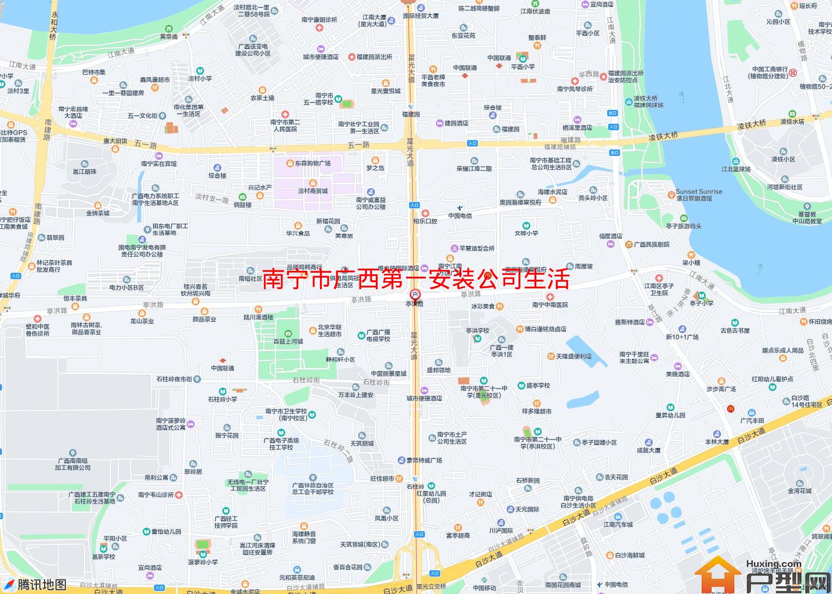 广西第一安装公司生活区小区 - 户型网