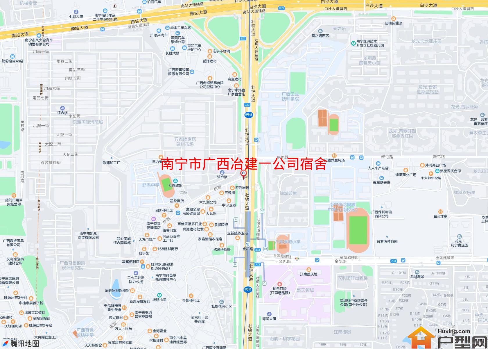 广西冶建一公司宿舍小区 - 户型网