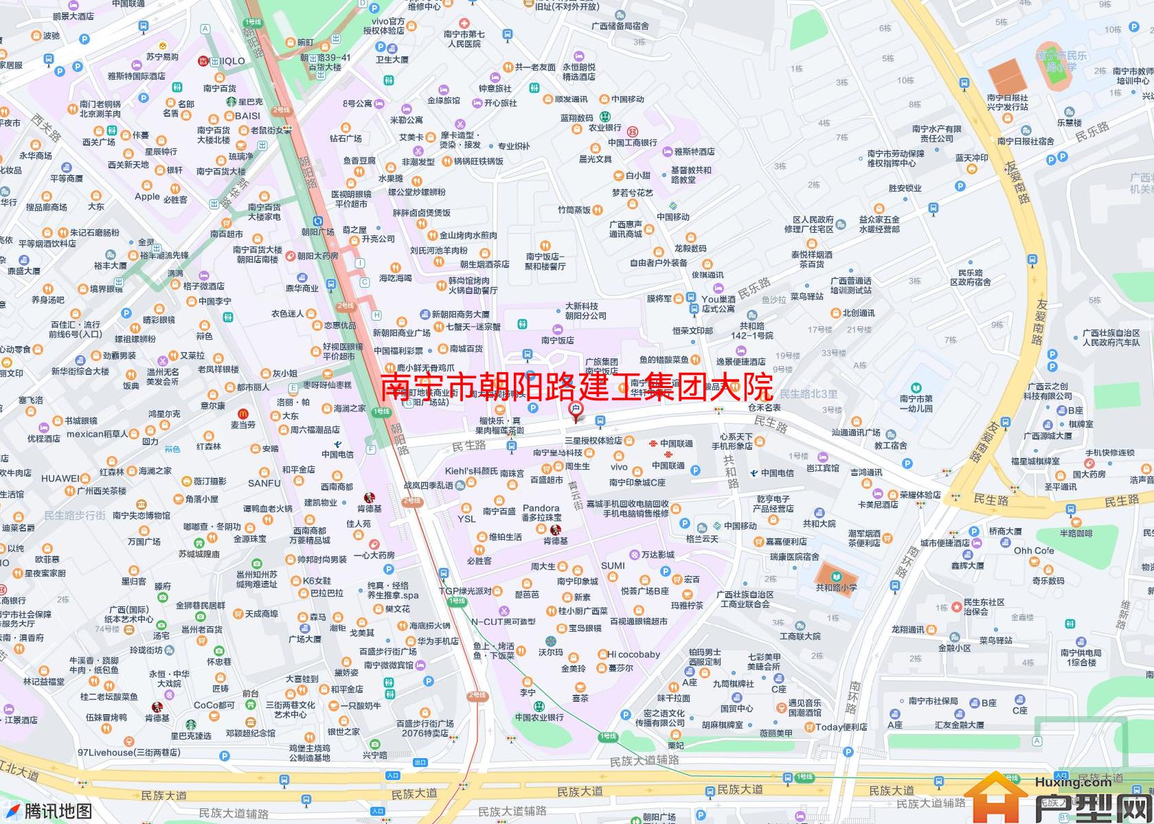 朝阳路建工集团大院小区 - 户型网