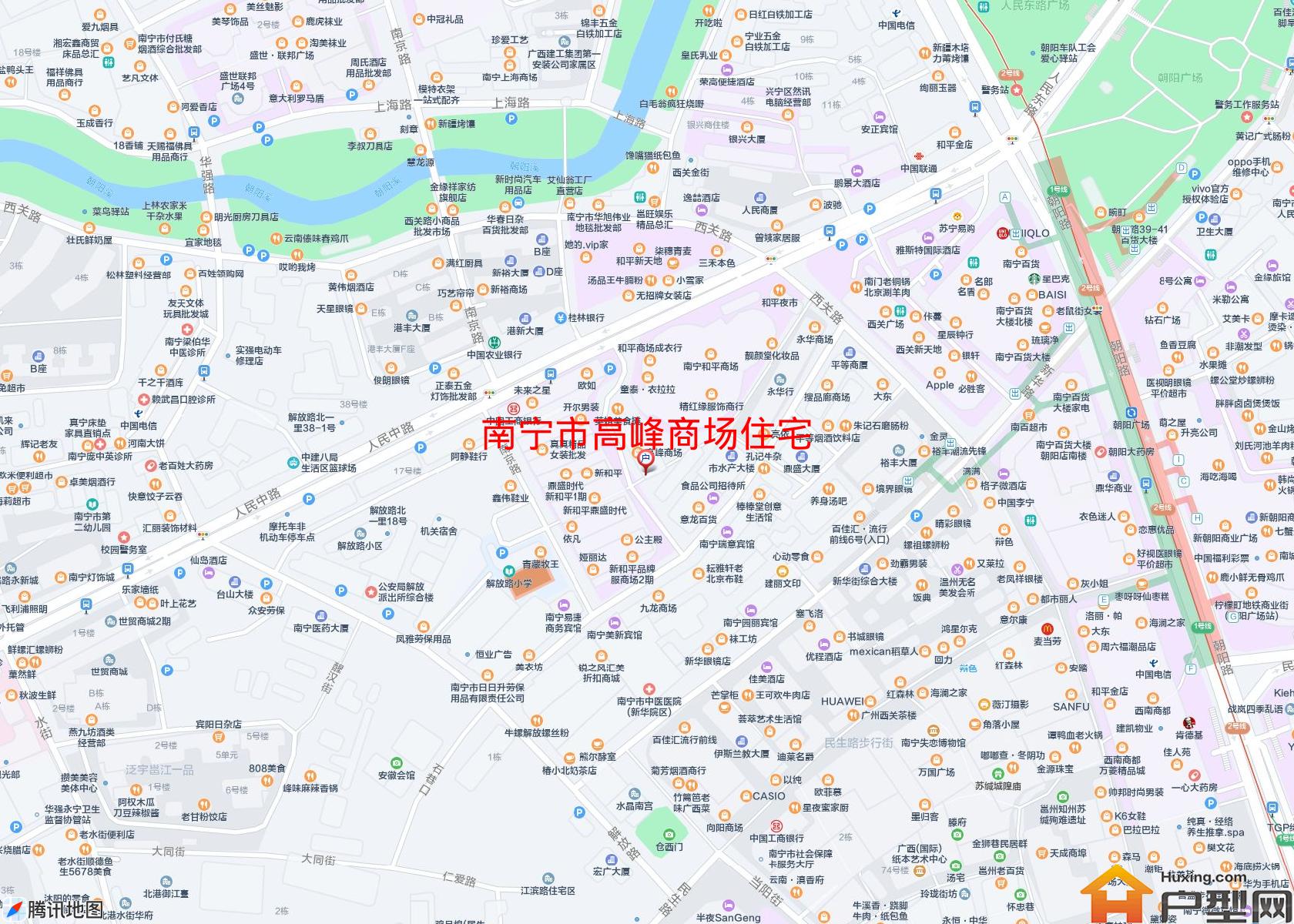 高峰商场住宅小区 - 户型网