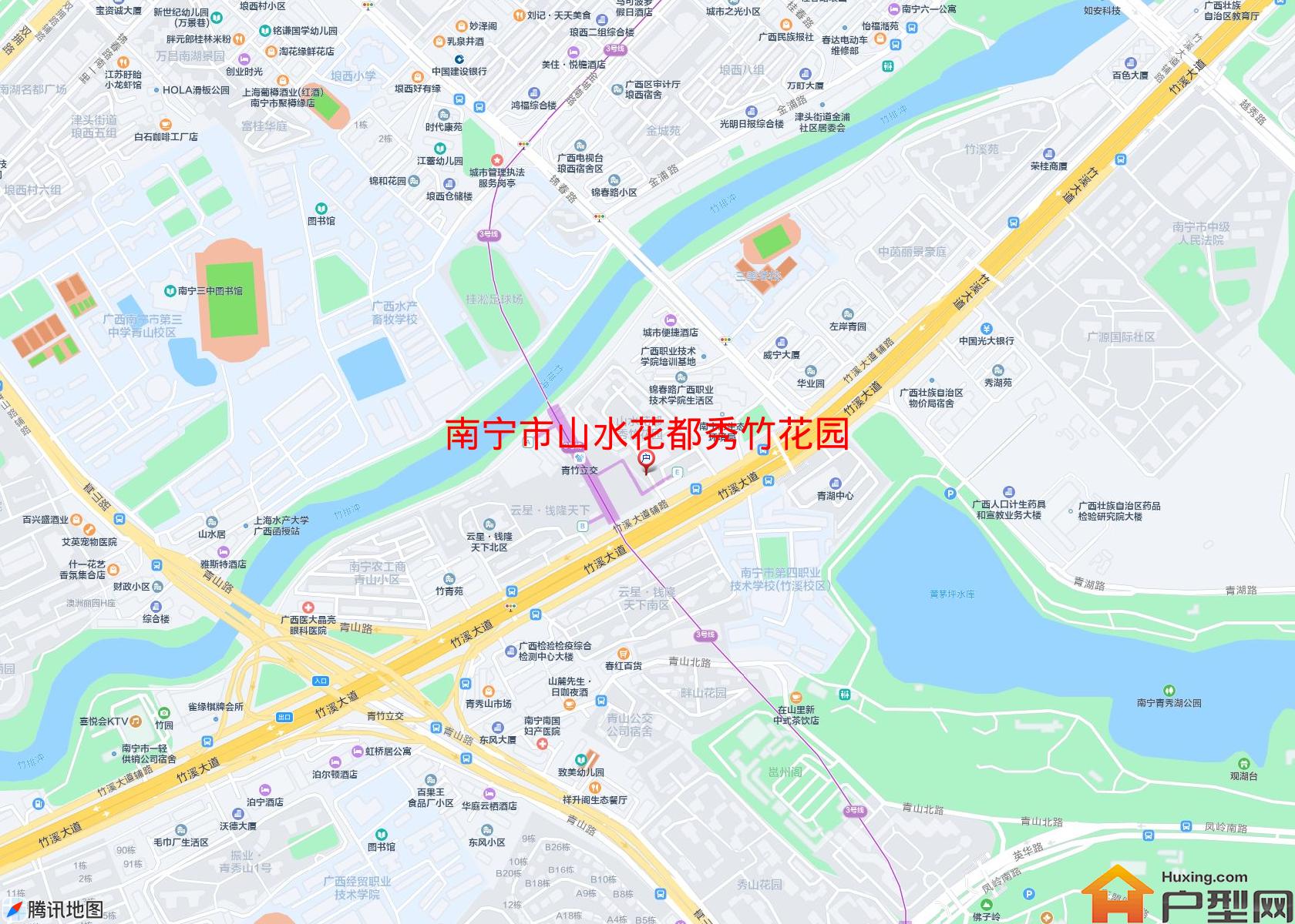 山水花都秀竹花园小区 - 户型网