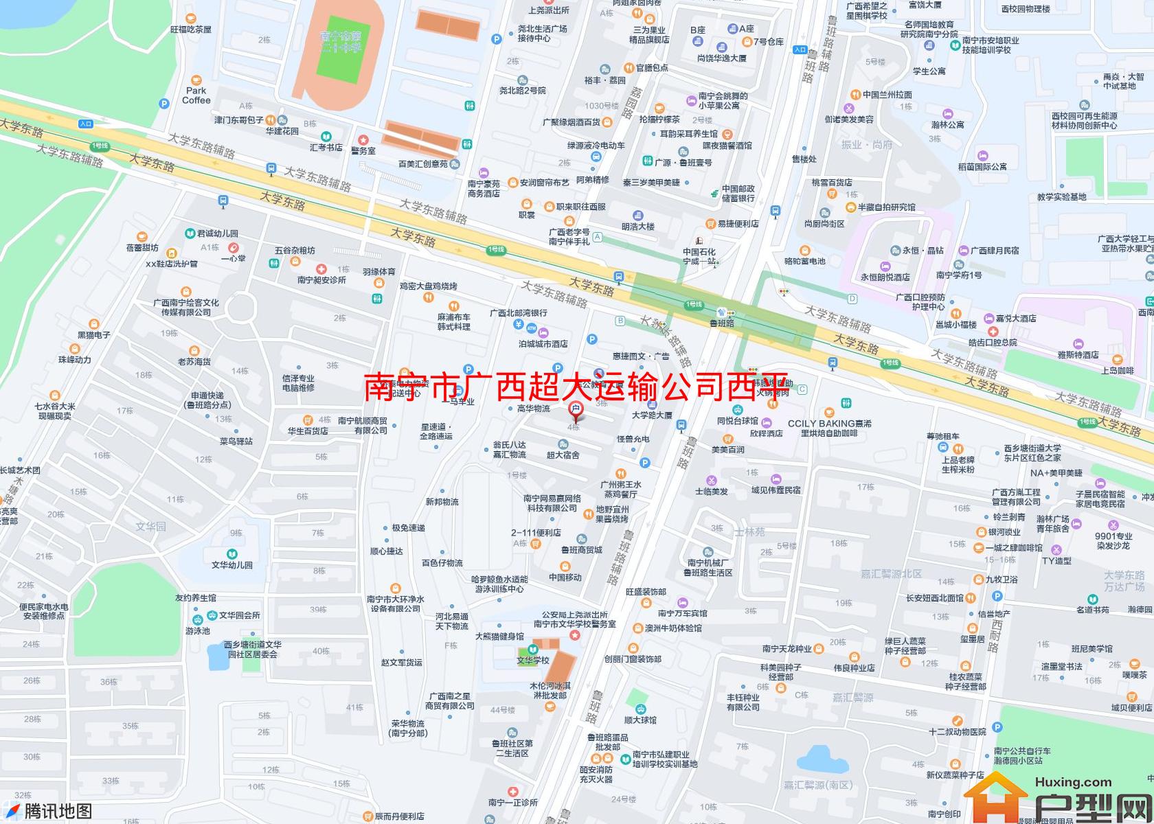 广西超大运输公司西平桥宿舍区小区 - 户型网