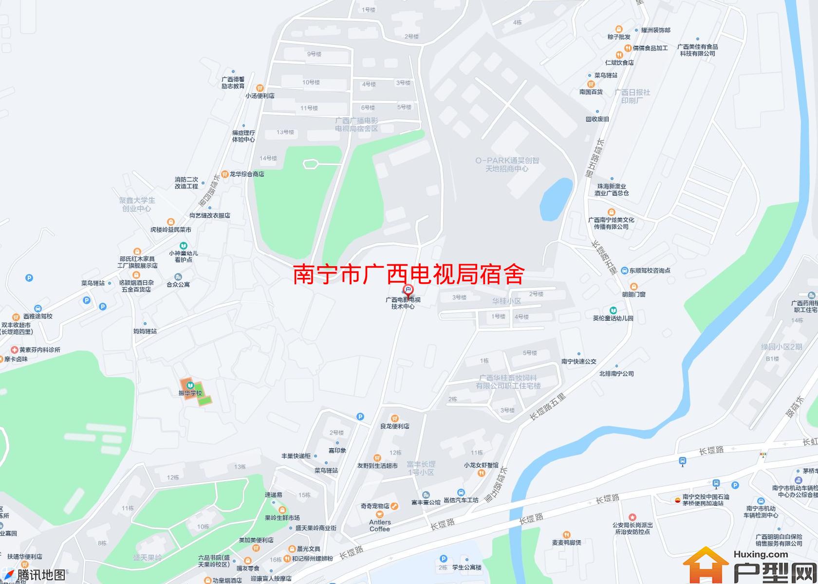 广西电视局宿舍小区 - 户型网