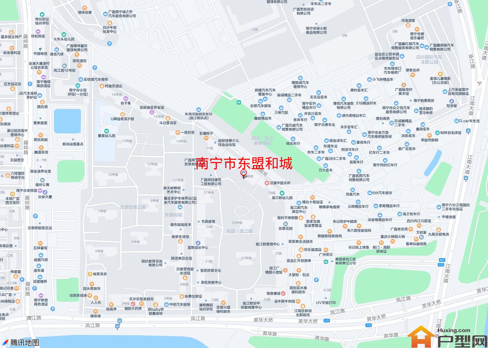 东盟和城小区 - 户型网