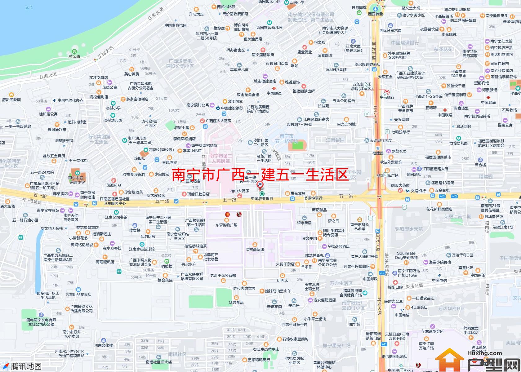 广西一建五一生活区小区 - 户型网
