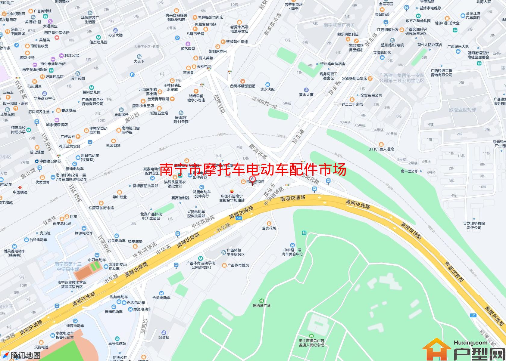 摩托车电动车配件市场宿舍小区 - 户型网