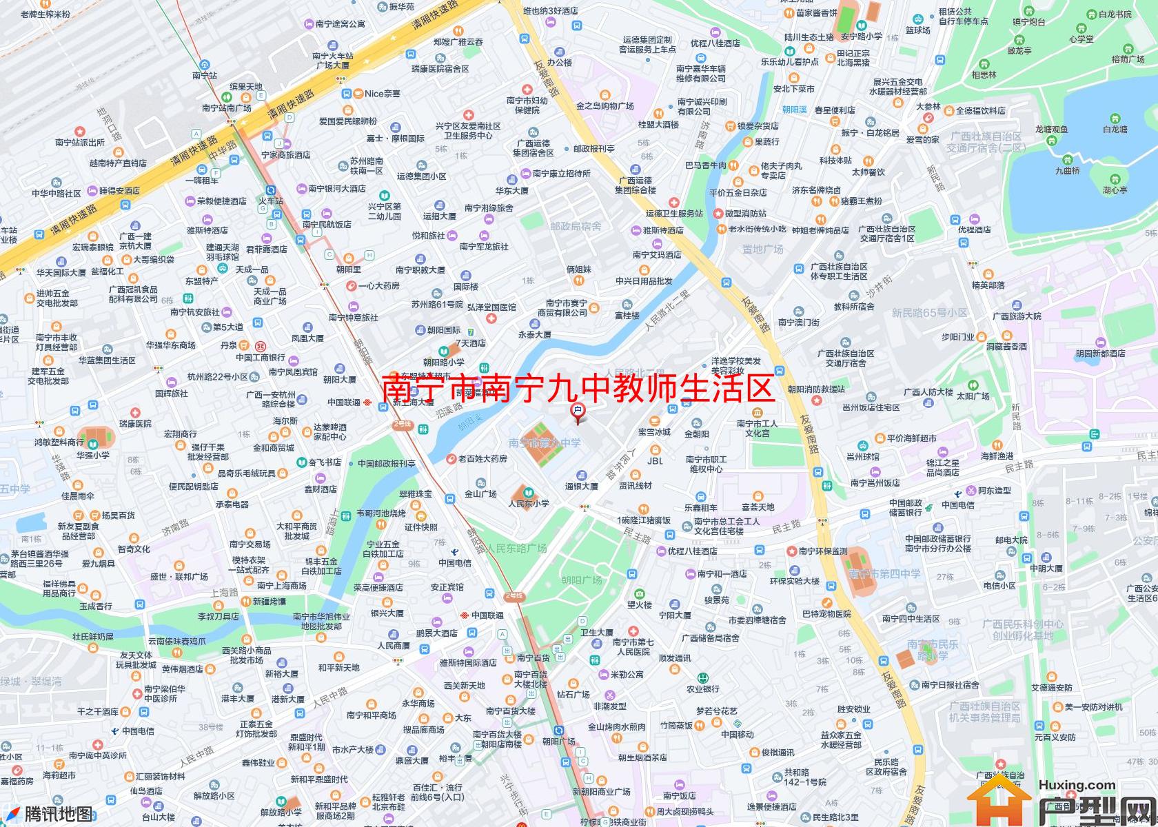 南宁九中教师生活区小区 - 户型网
