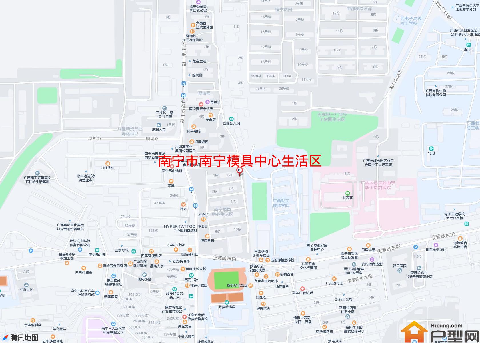 南宁模具中心生活区小区 - 户型网