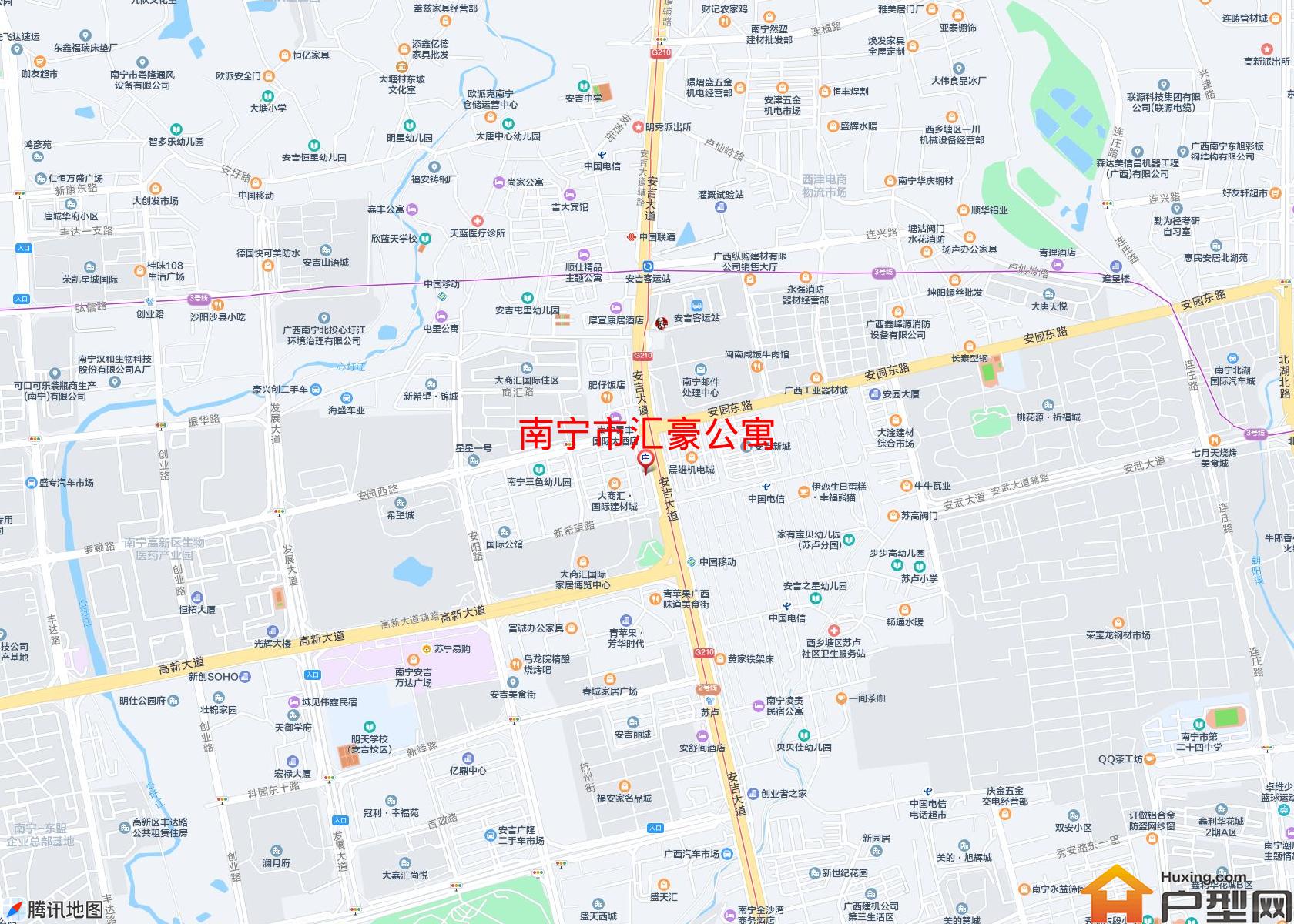 汇豪公寓小区 - 户型网