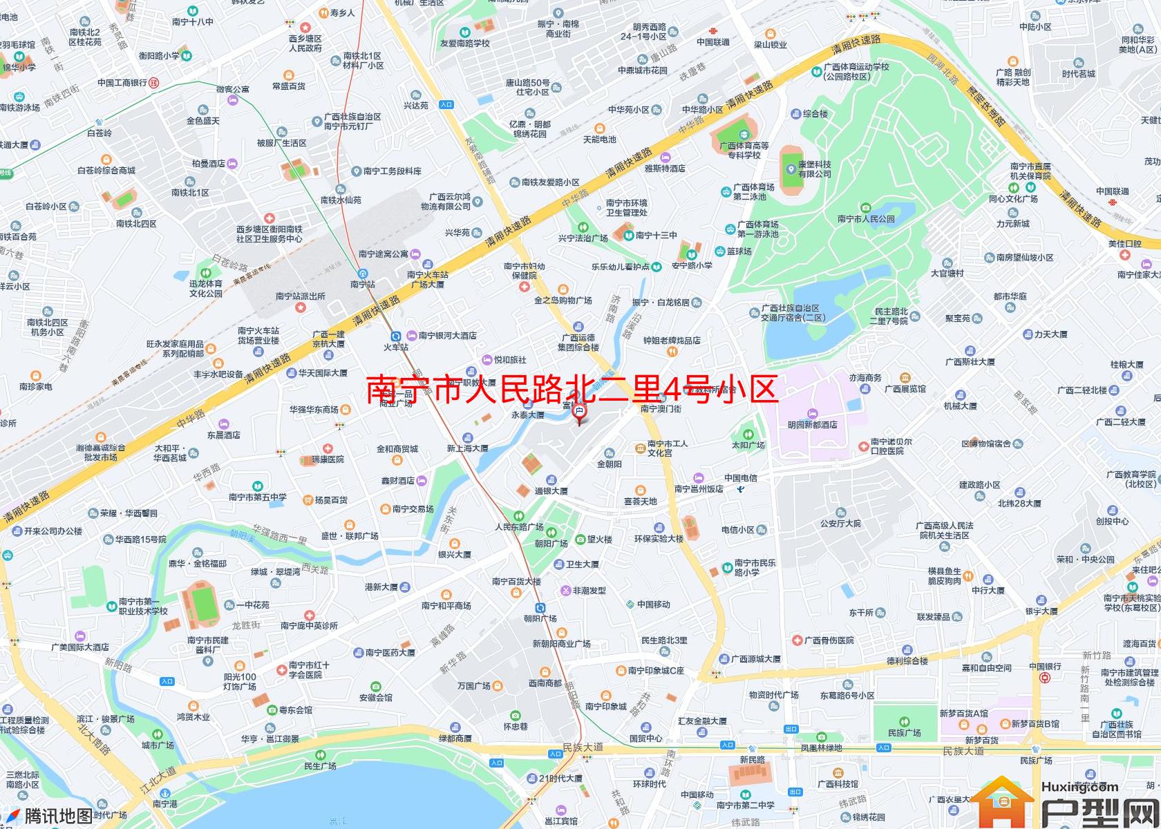 人民路北二里4号小区小区 - 户型网