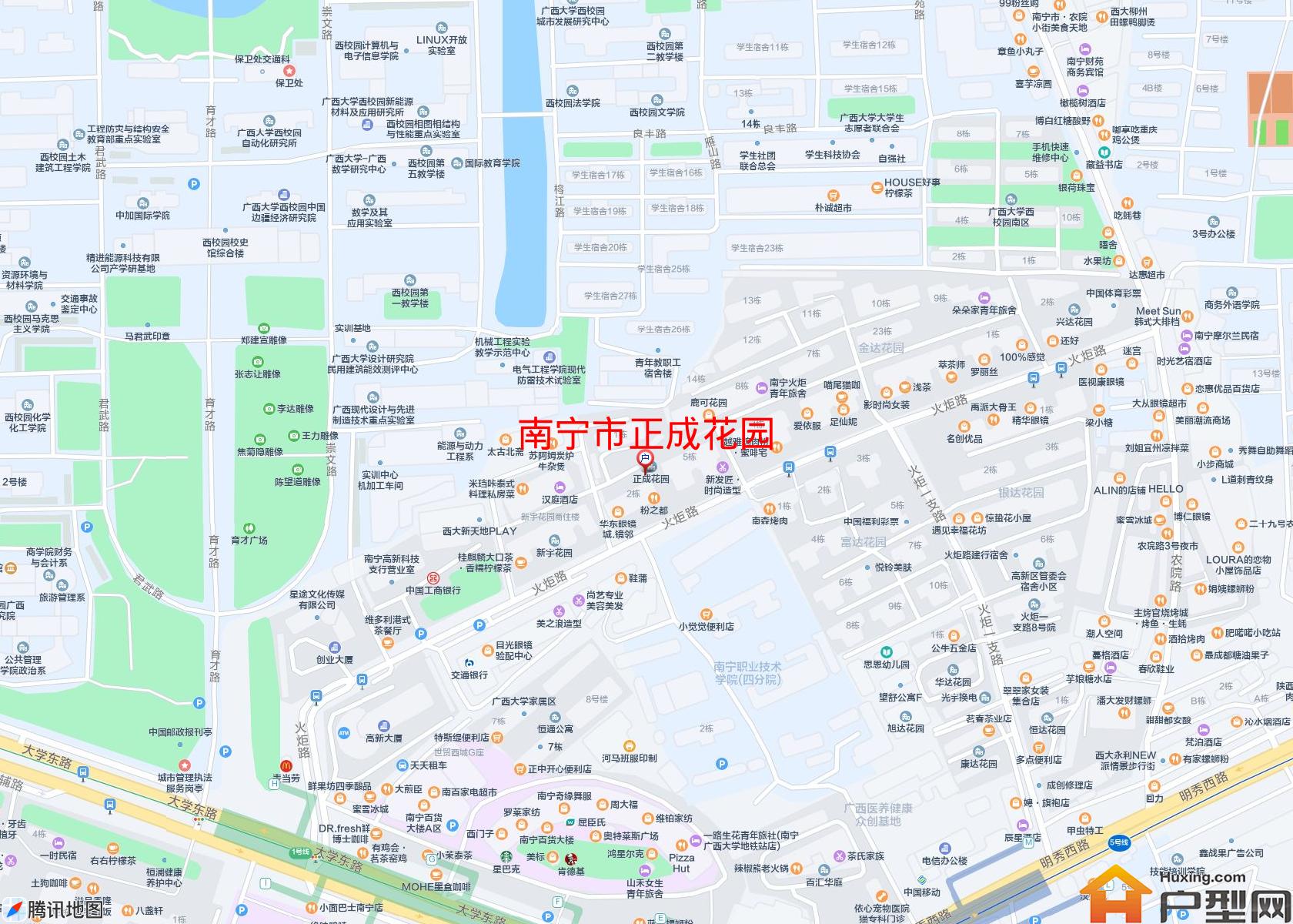 正成花园小区 - 户型网