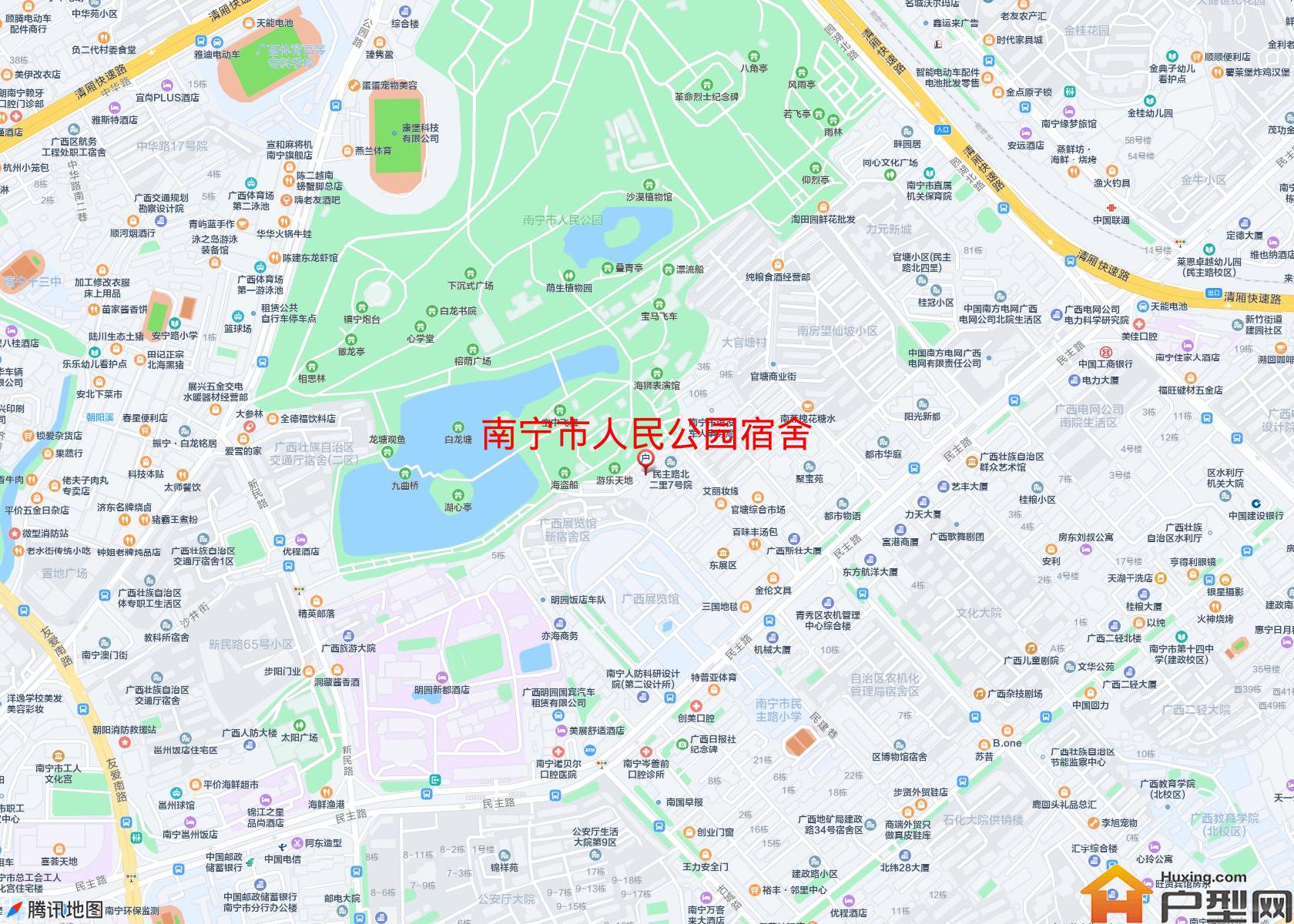 人民公园宿舍小区 - 户型网