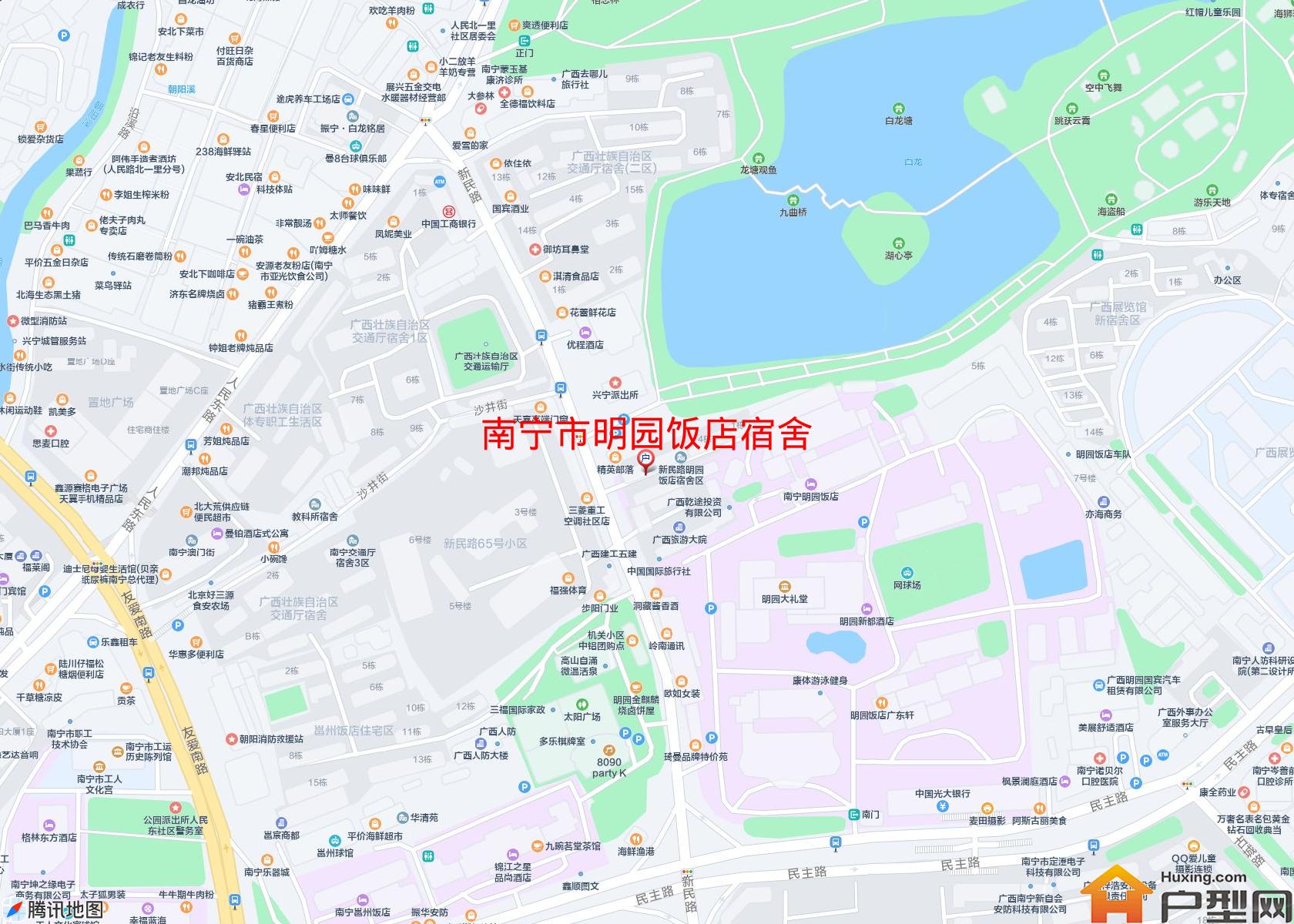 明园饭店宿舍小区 - 户型网