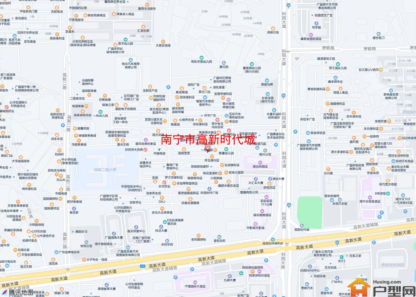高新时代城小区 - 户型网