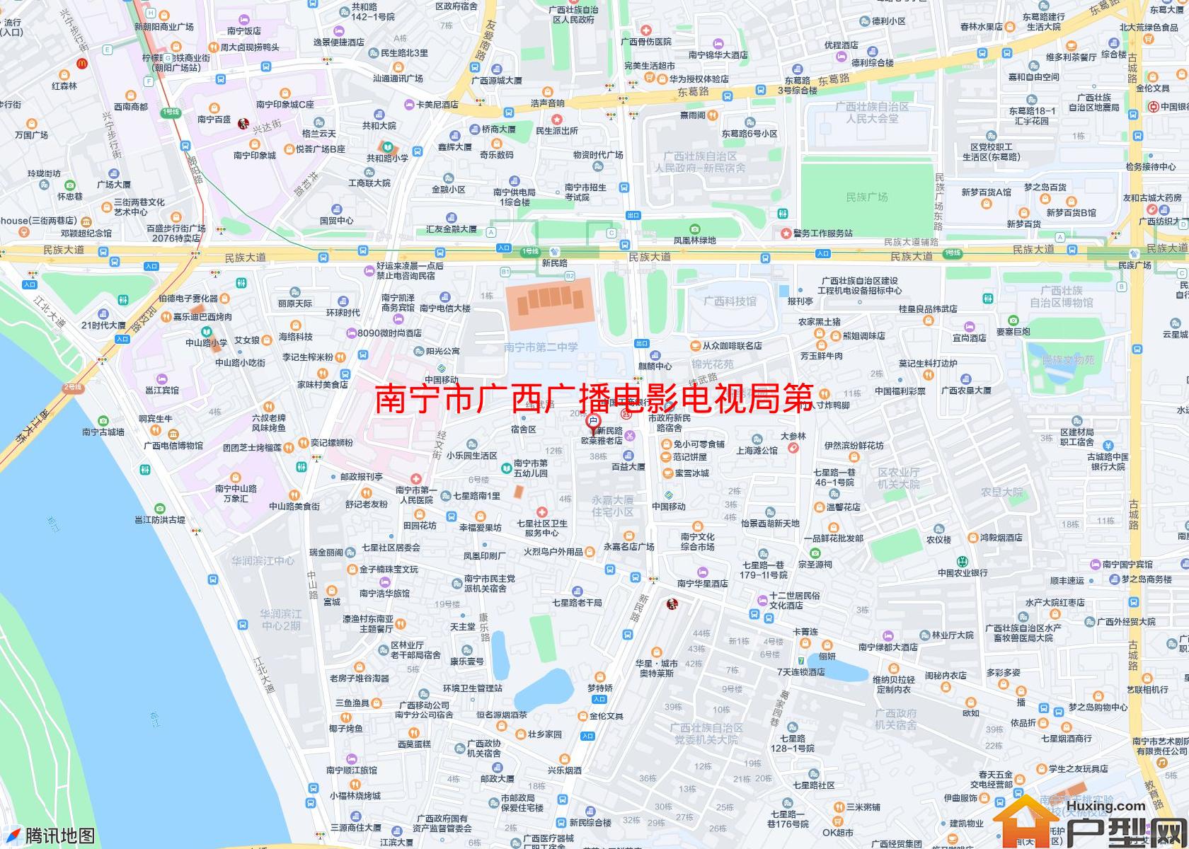 广西广播电影电视局第一宿舍小区 - 户型网