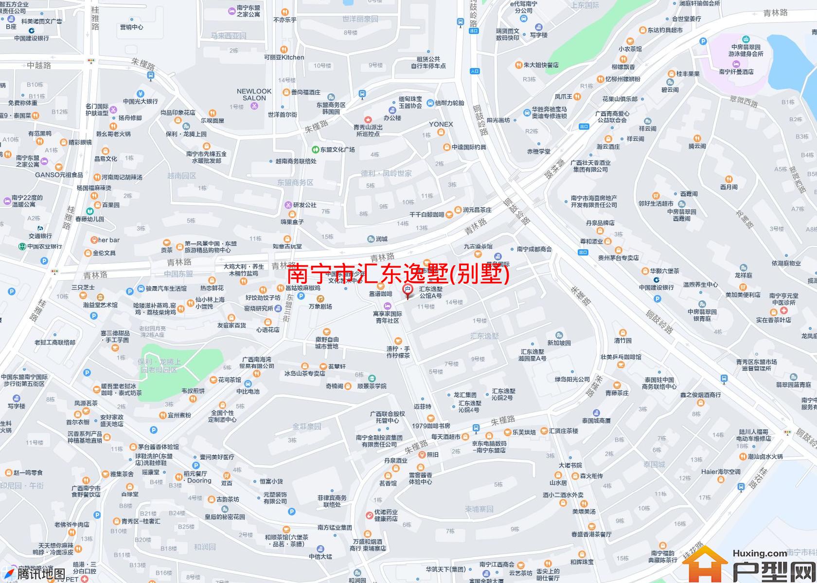 汇东逸墅(别墅)小区 - 户型网