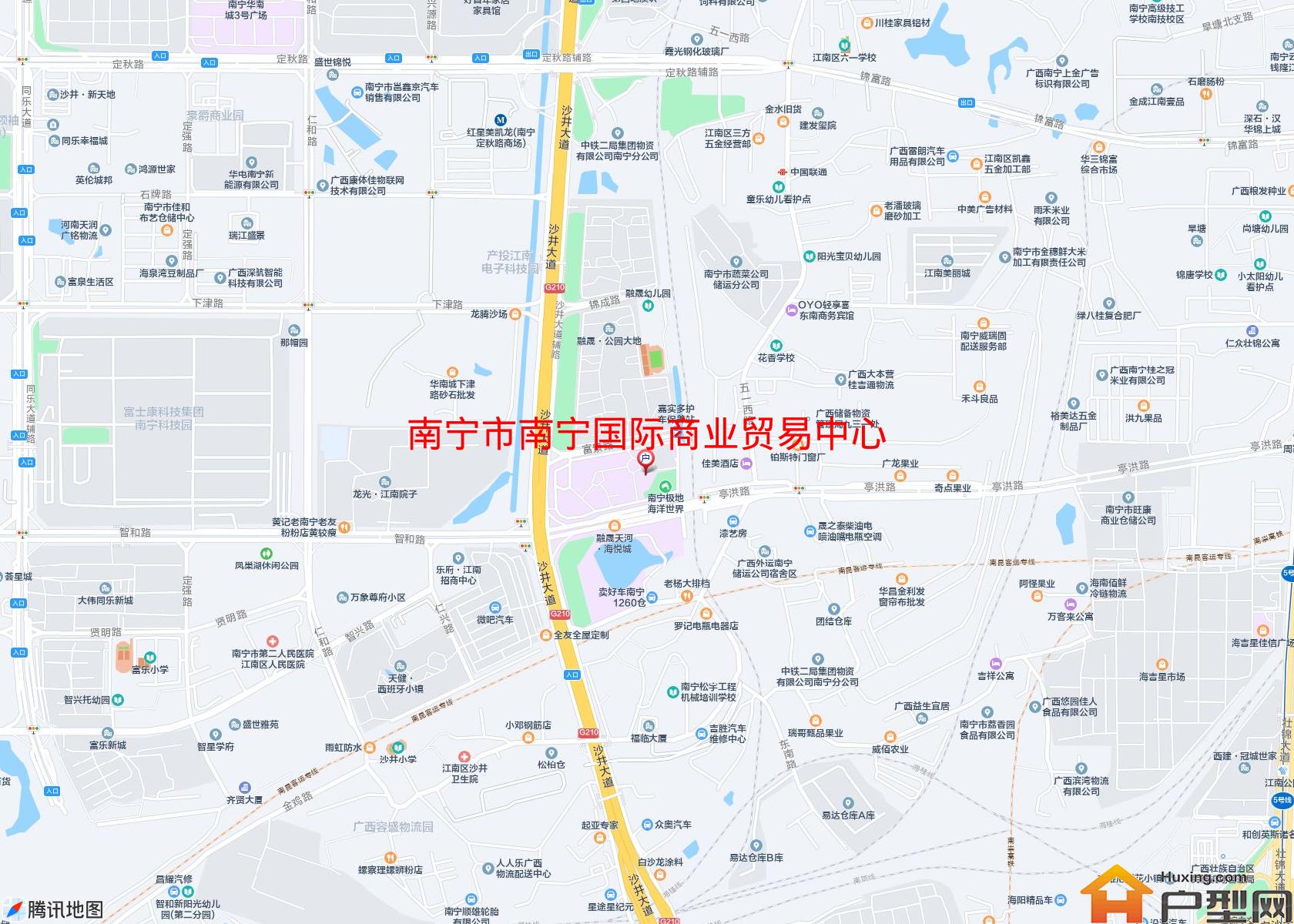 南宁国际商业贸易中心小区 - 户型网