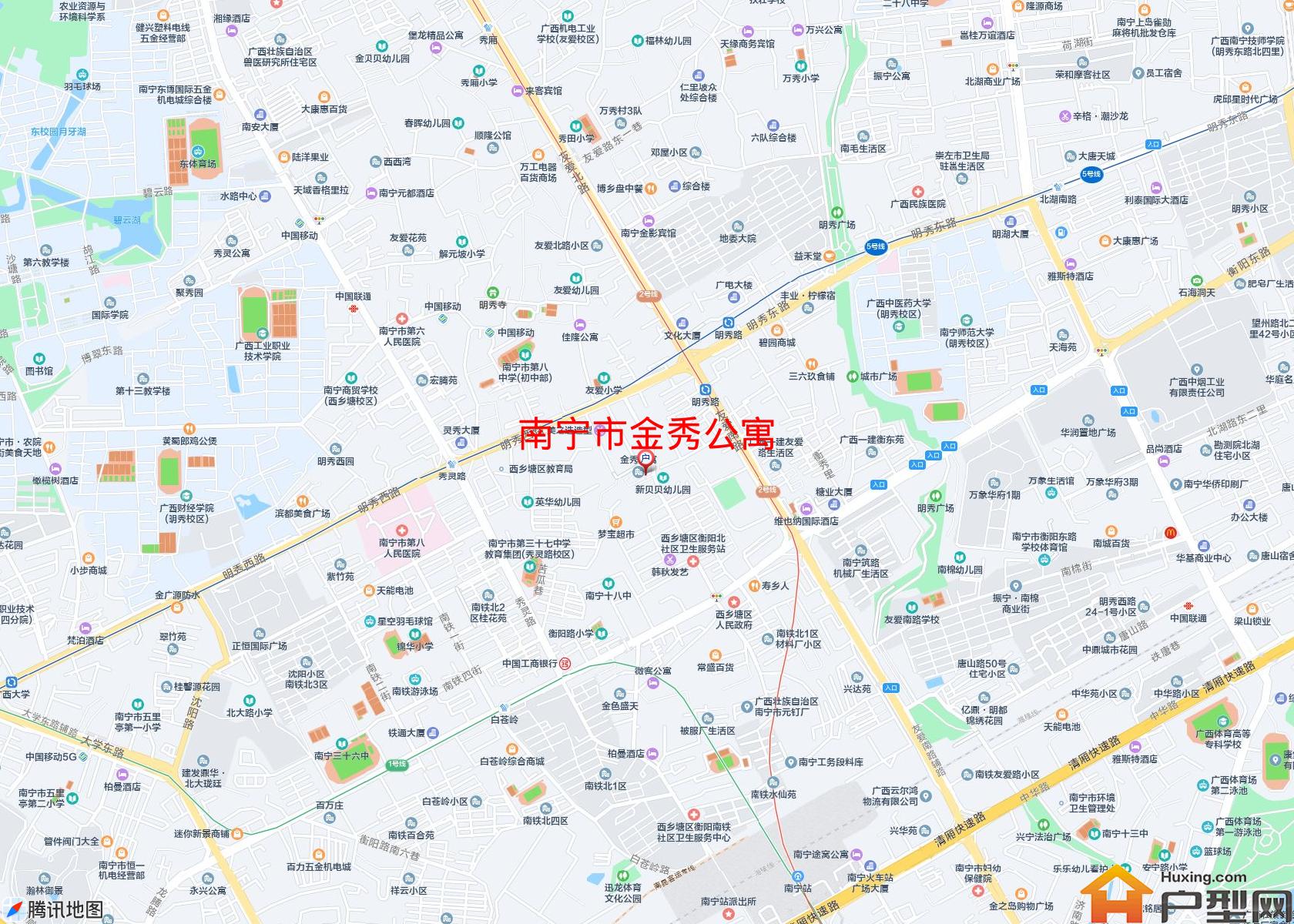 金秀公寓小区 - 户型网