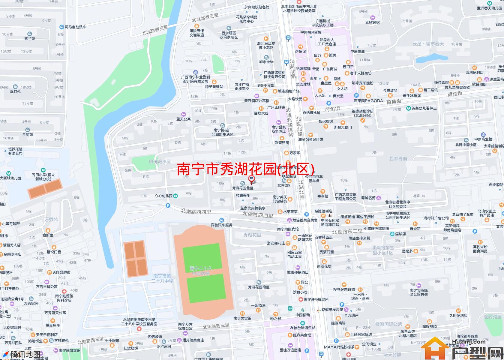 秀湖花园(北区)小区 - 户型网