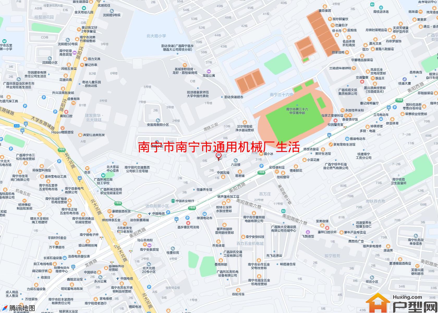 南宁市通用机械厂生活区小区 - 户型网