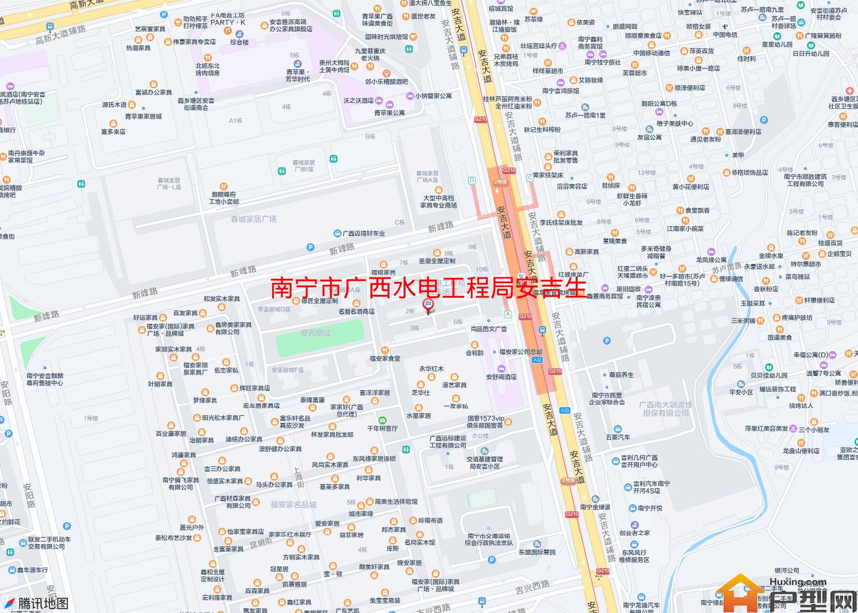 广西水电工程局安吉生活区小区 - 户型网