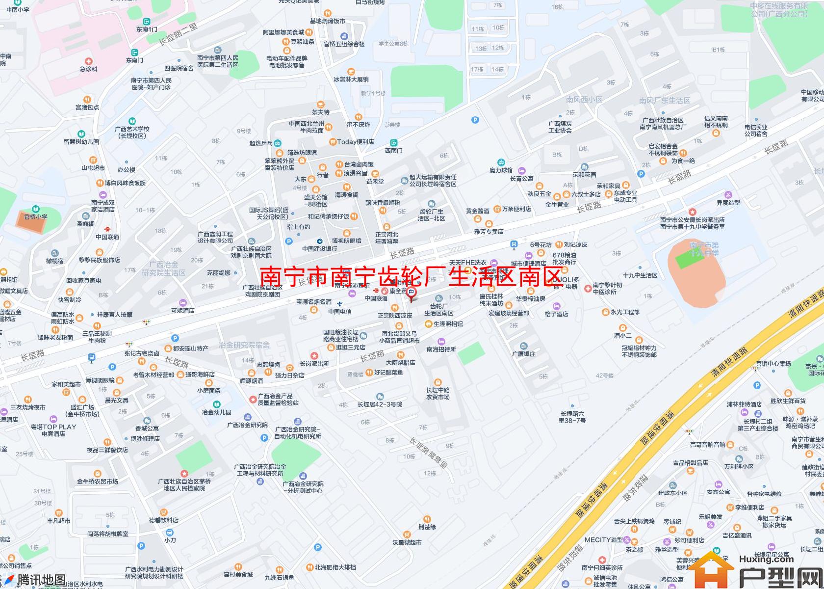 南宁齿轮厂生活区南区小区 - 户型网