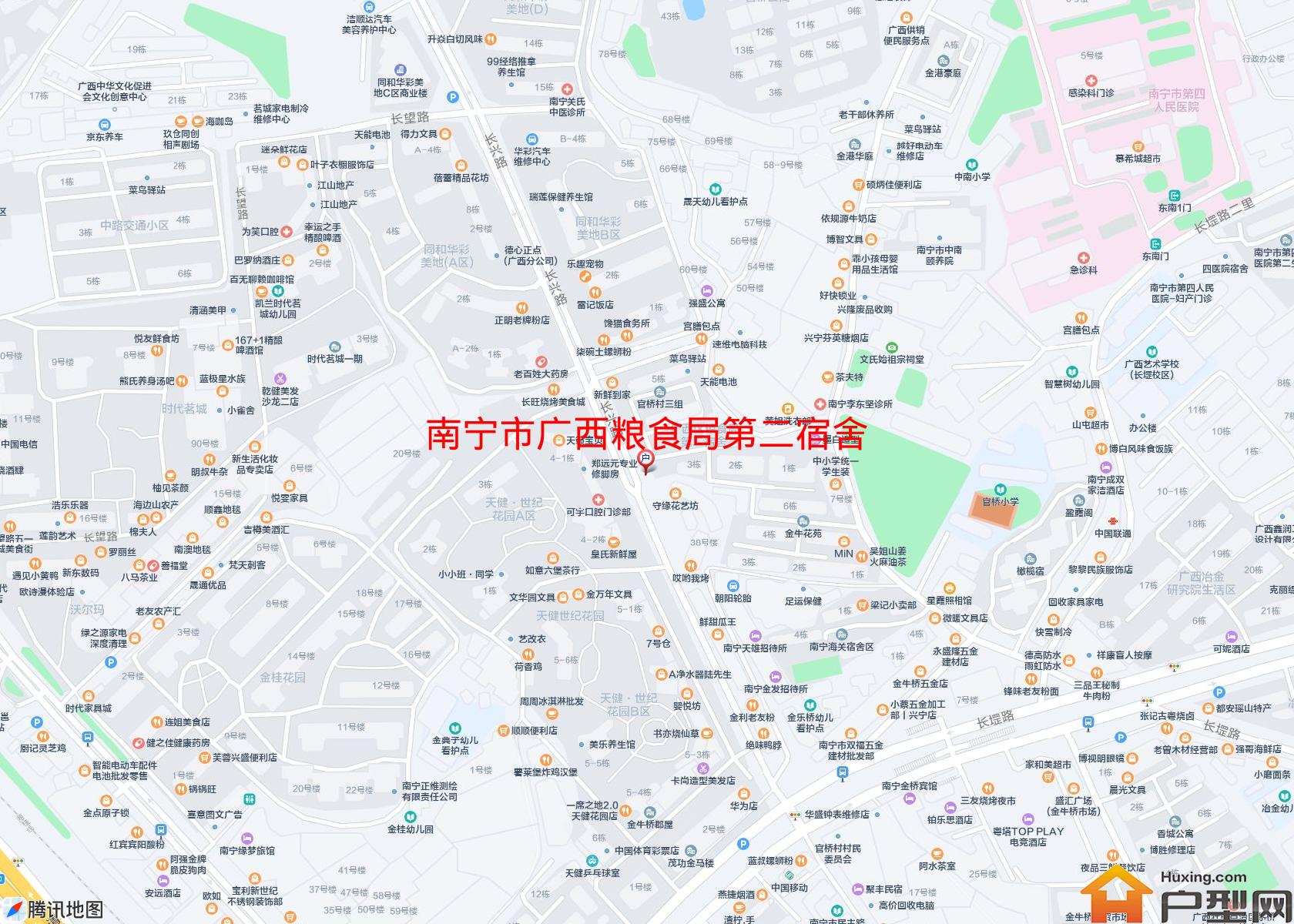 广西粮食局第二宿舍小区 - 户型网