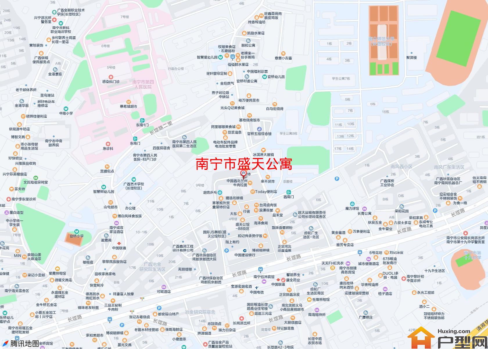 盛天公寓小区 - 户型网