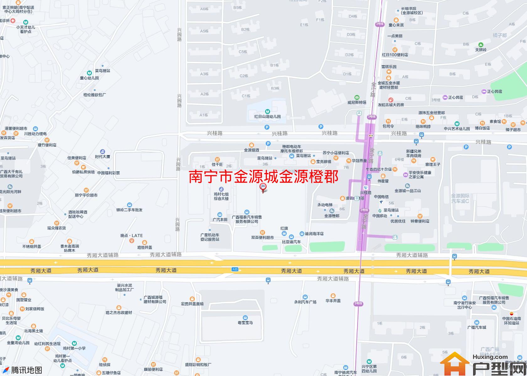 金源城金源橙郡小区 - 户型网
