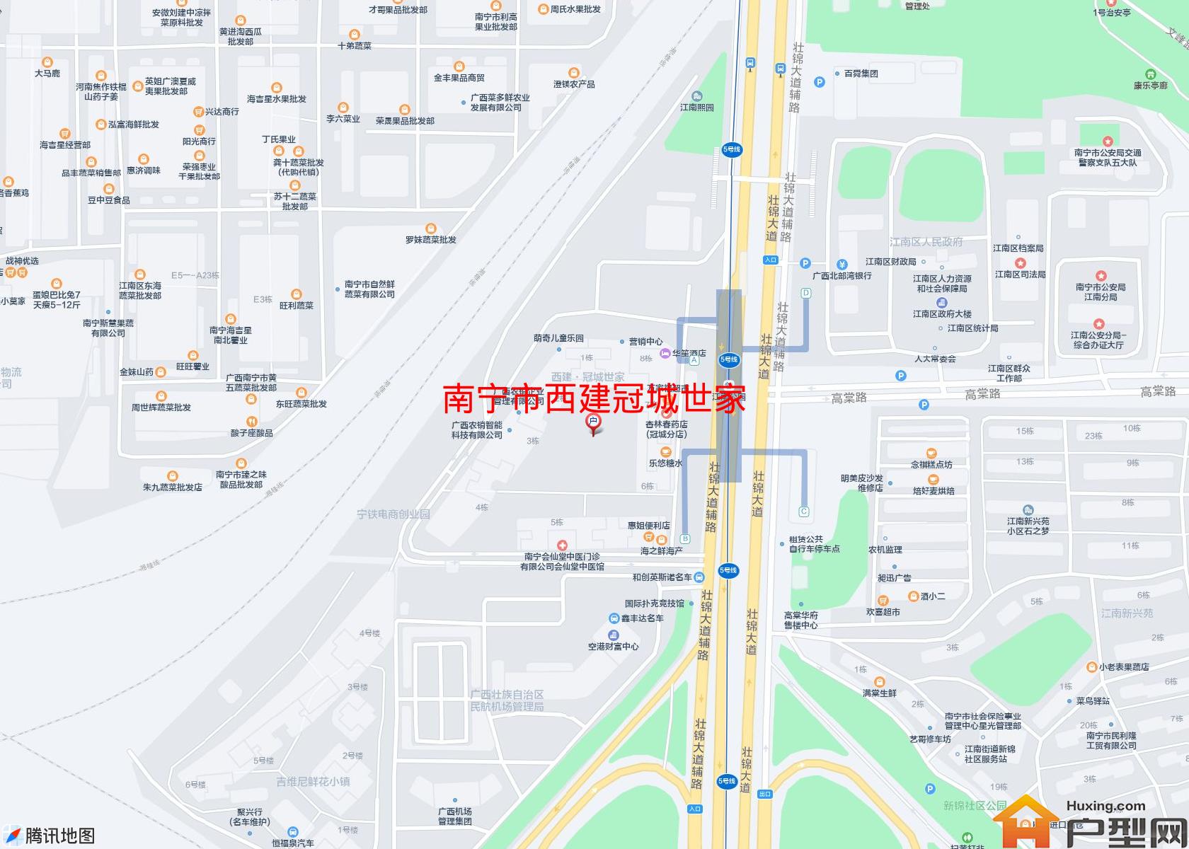 西建冠城世家小区 - 户型网
