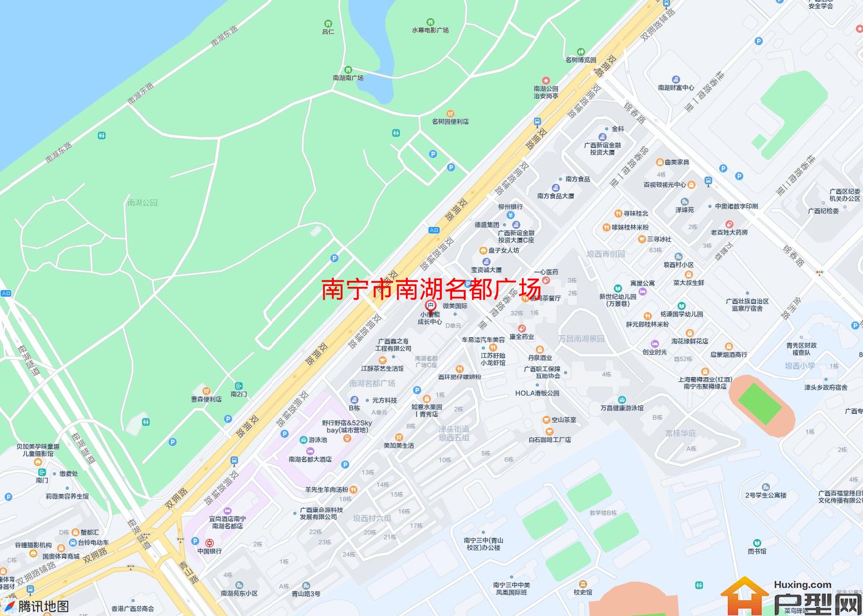 南湖名都广场小区 - 户型网