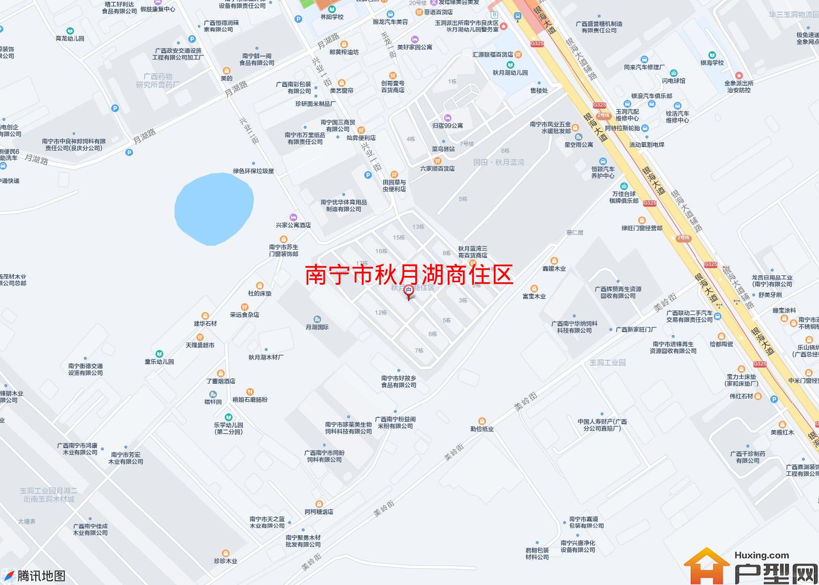 秋月湖商住区小区 - 户型网