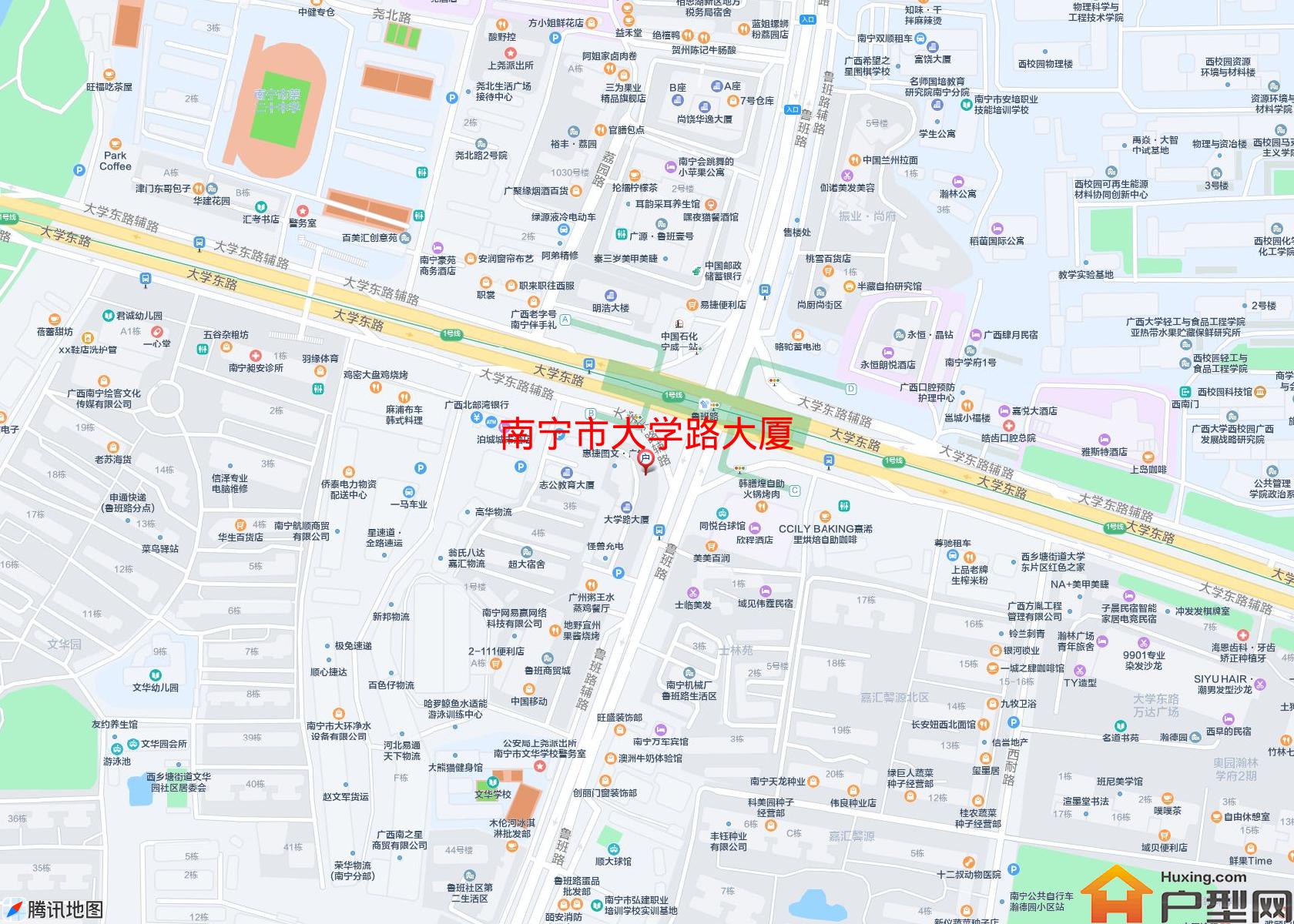 大学路大厦小区 - 户型网