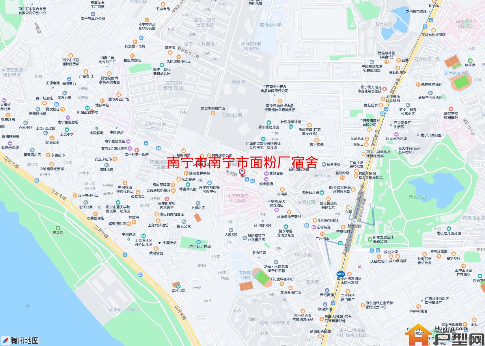 南宁市面粉厂宿舍小区 - 户型网