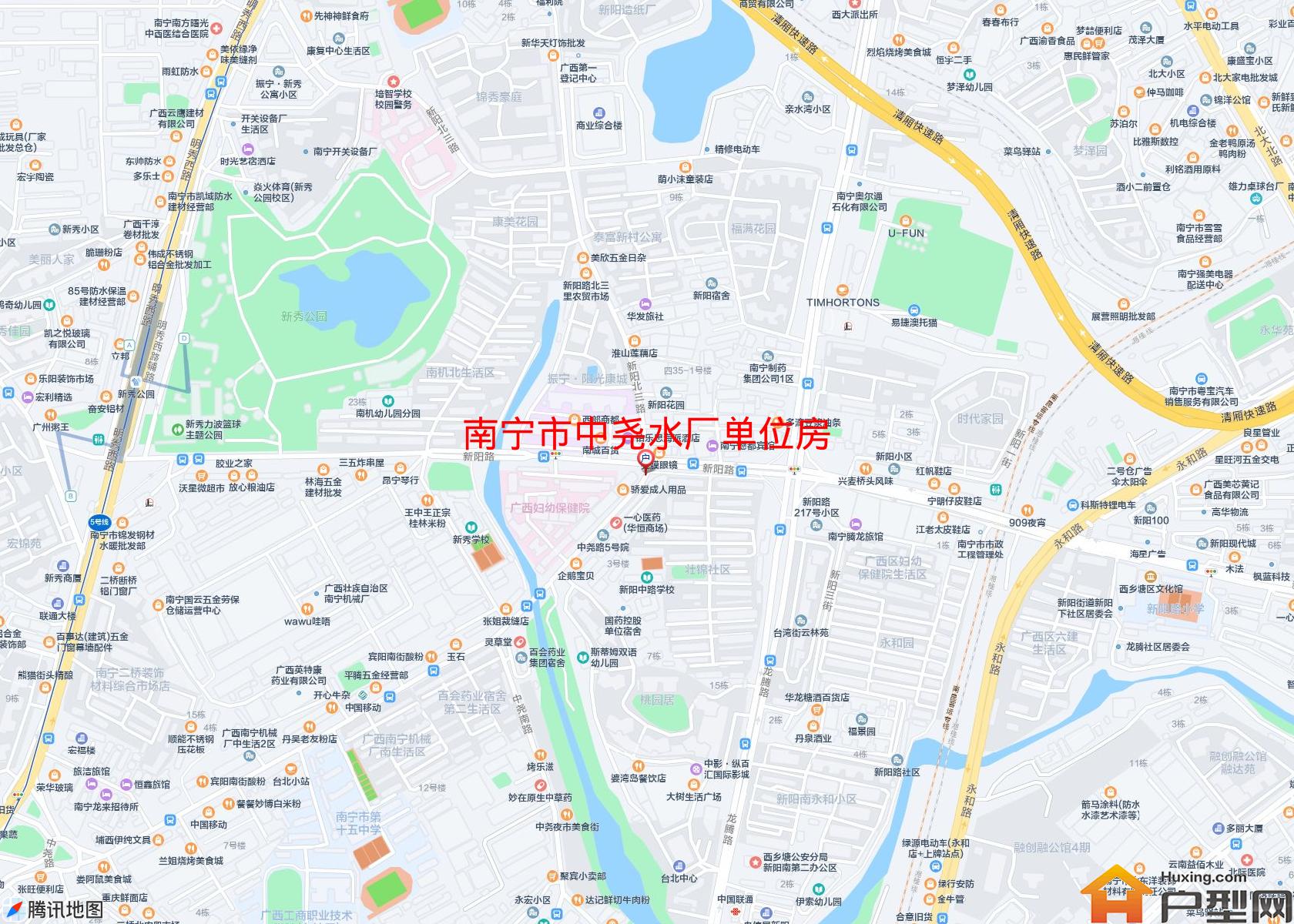 中尧水厂单位房小区 - 户型网