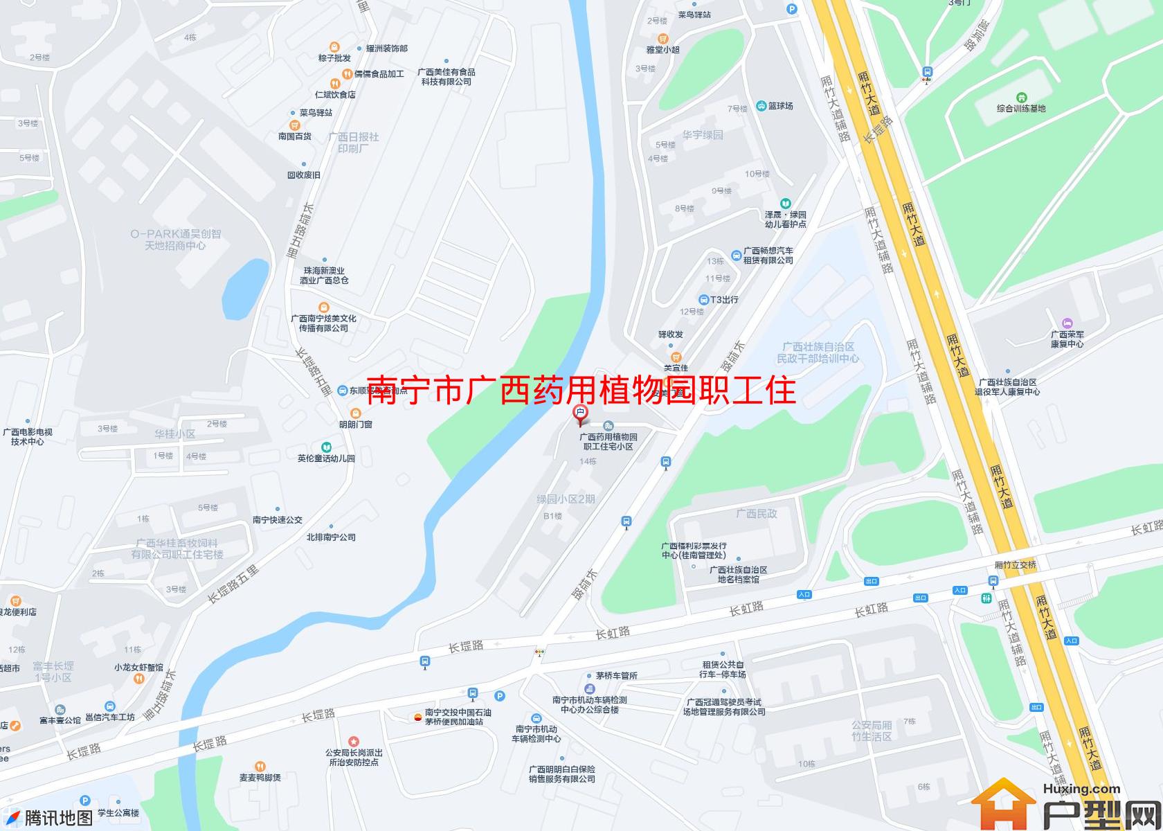 广西药用植物园职工住宅区小区 - 户型网