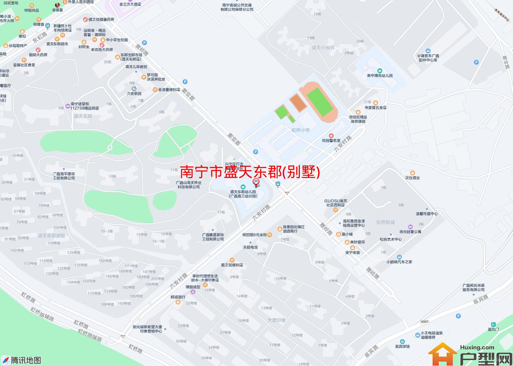 盛天东郡(别墅)小区 - 户型网