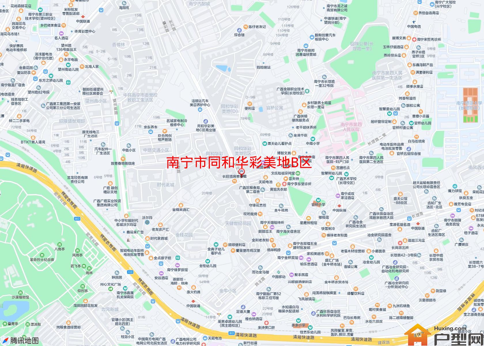 同和华彩美地B区小区 - 户型网