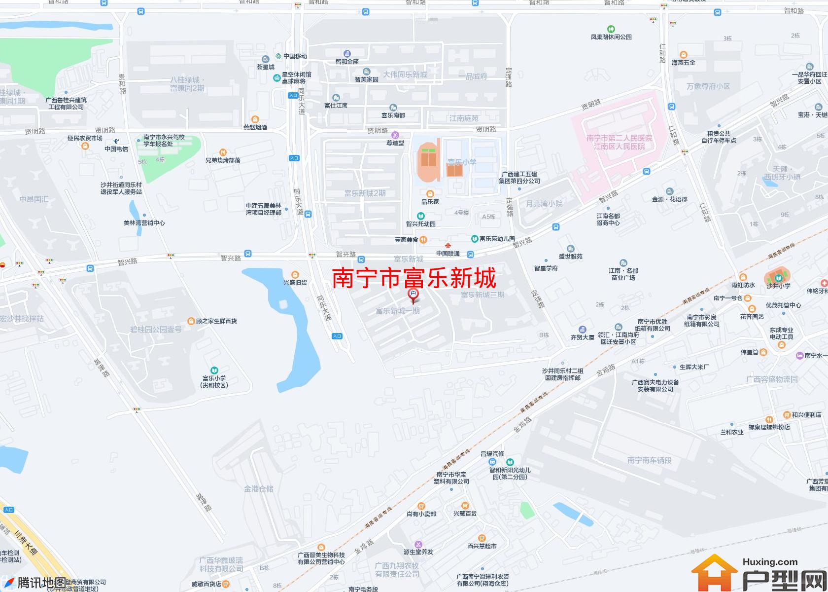 富乐新城小区 - 户型网